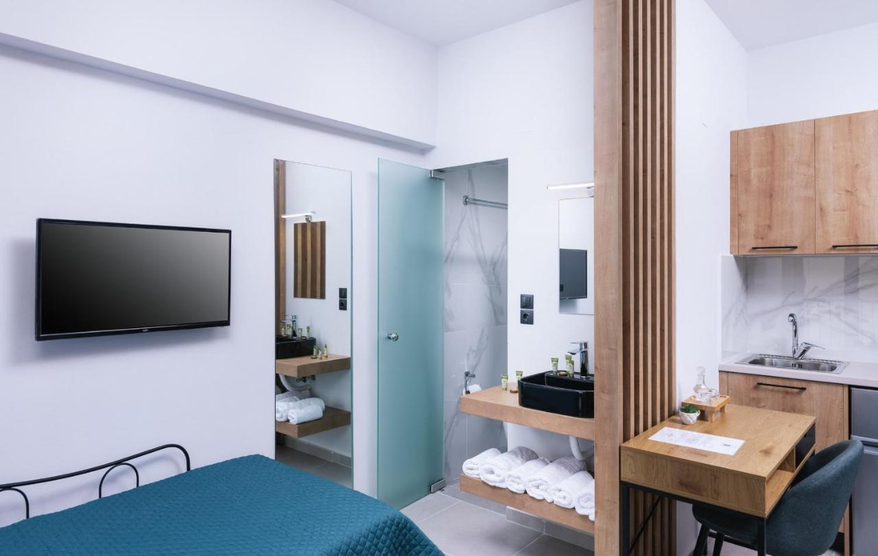 Alcyone Studios And Apartments Heraklion Exteriör bild